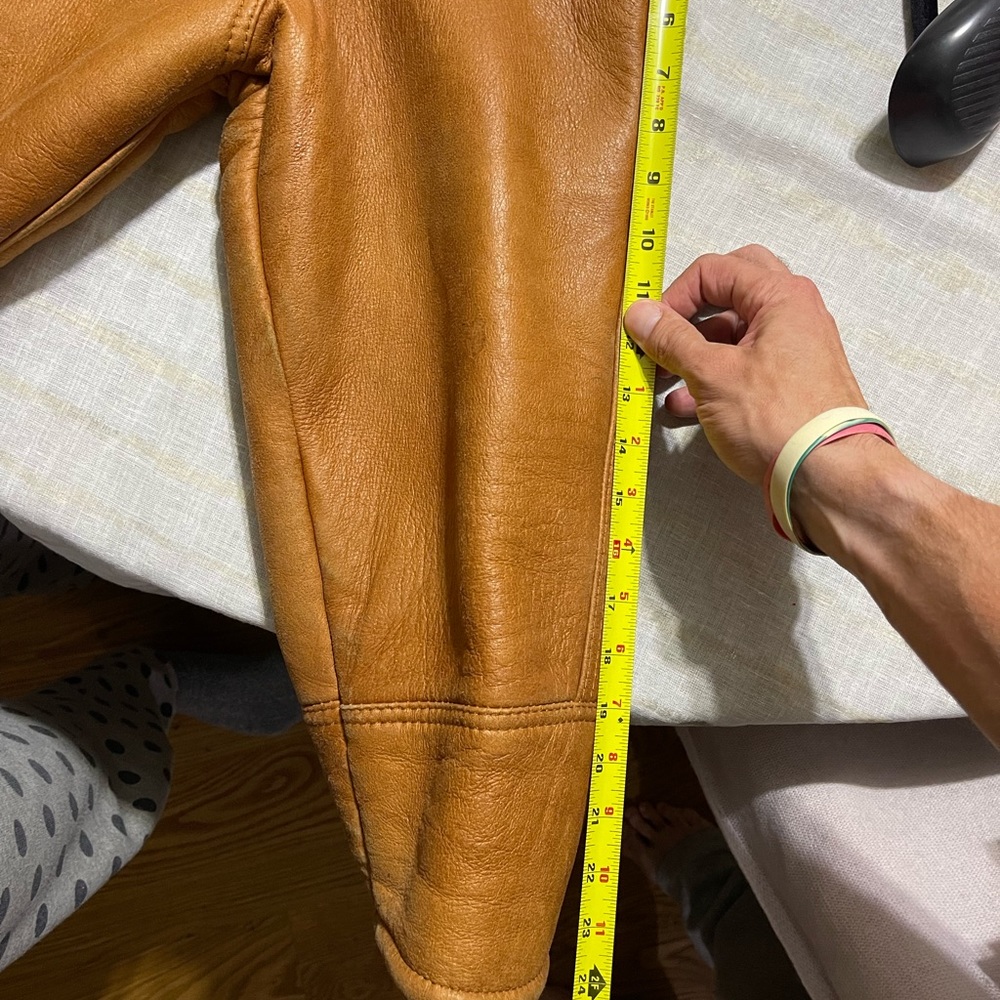 Vintage Mens Shearling - Picture 6 of 7